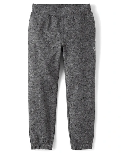 Boys Marled Cozy Active Jogger Pants