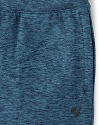 Boys Marled Cozy Active Jogger Pants