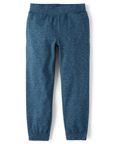 Boys Marled Cozy Active Jogger Pants