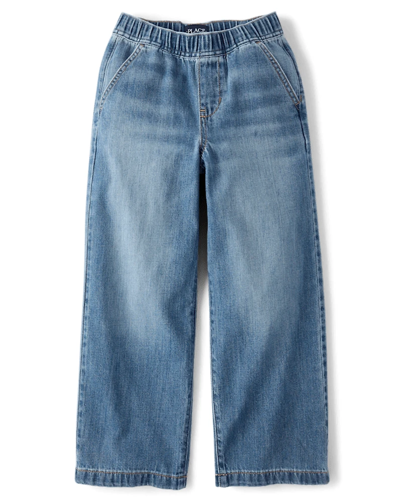 Boys Super Baggy Pull On Jeans