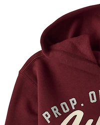 Boys Varsity Premium Fleece Zip Up Hoodie