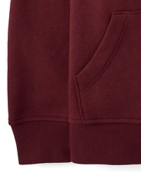 Boys Varsity Premium Fleece Zip Up Hoodie