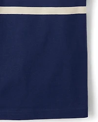 Boys Colorblock Soft Jersey Polo