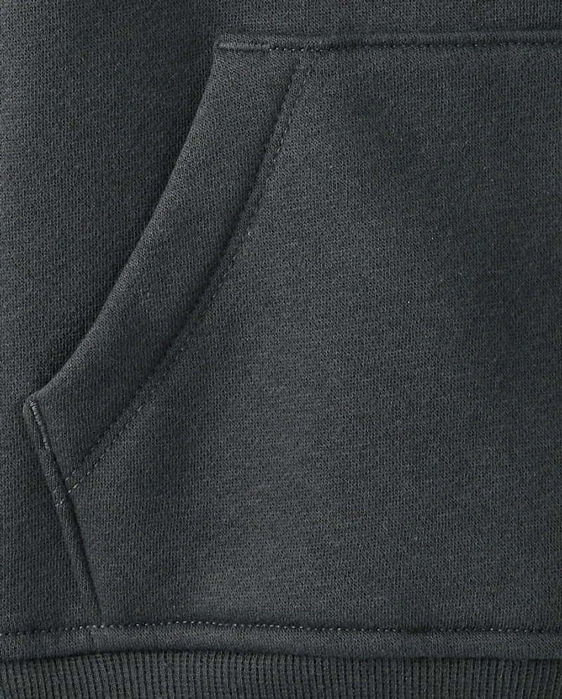 Boys Side Stripe Premium Fleece Hoodie