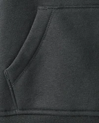 Boys Side Stripe Premium Fleece Hoodie
