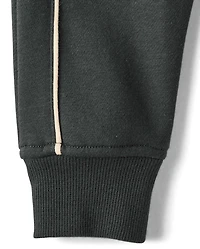 Boys Side Stripe Premium Fleece Hoodie