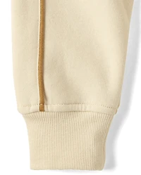 Boys Side Stripe Premium Fleece Hoodie