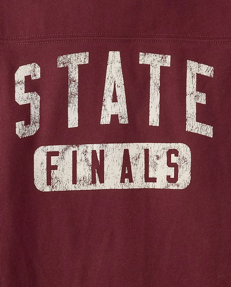 Boys Varsity Sueded Top