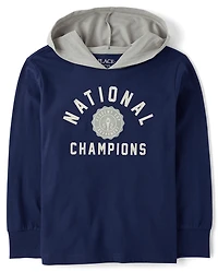 Boys Varsity Hooded Top