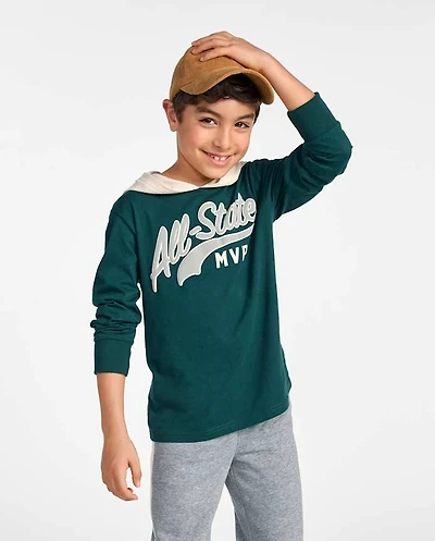 Boys Varsity Hooded Top