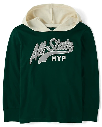 Boys Varsity Hooded Top