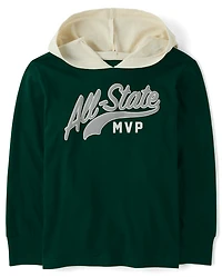 Boys Varsity Hooded Top
