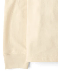 Boys Striped Sueded Top