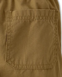 Pantalon de jogging cargo en popeline pour garçon