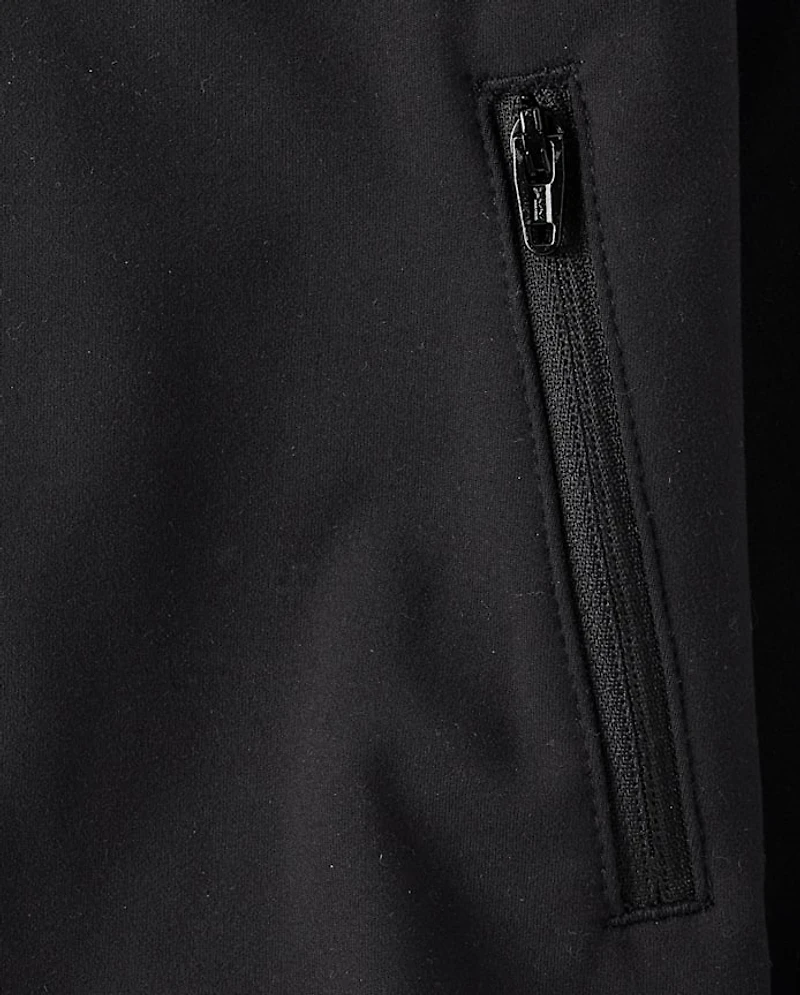 Boys Cozy Tech Zip Up Hoodie