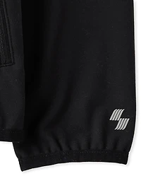 Boys Cozy Tech Zip Up Hoodie