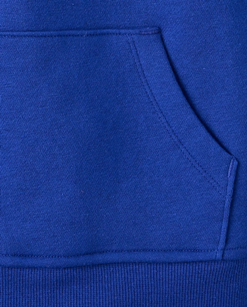Boys Varsity Stripe Premium Fleece Hoodie