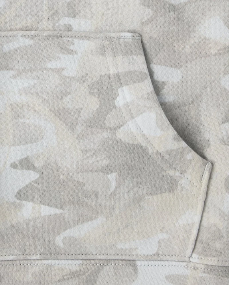 Boys Camo Premium Fleece Hoodie