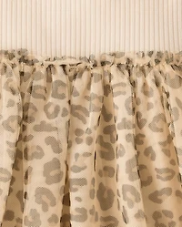 Baby And Toddler Girls Leopard Tutu Dress
