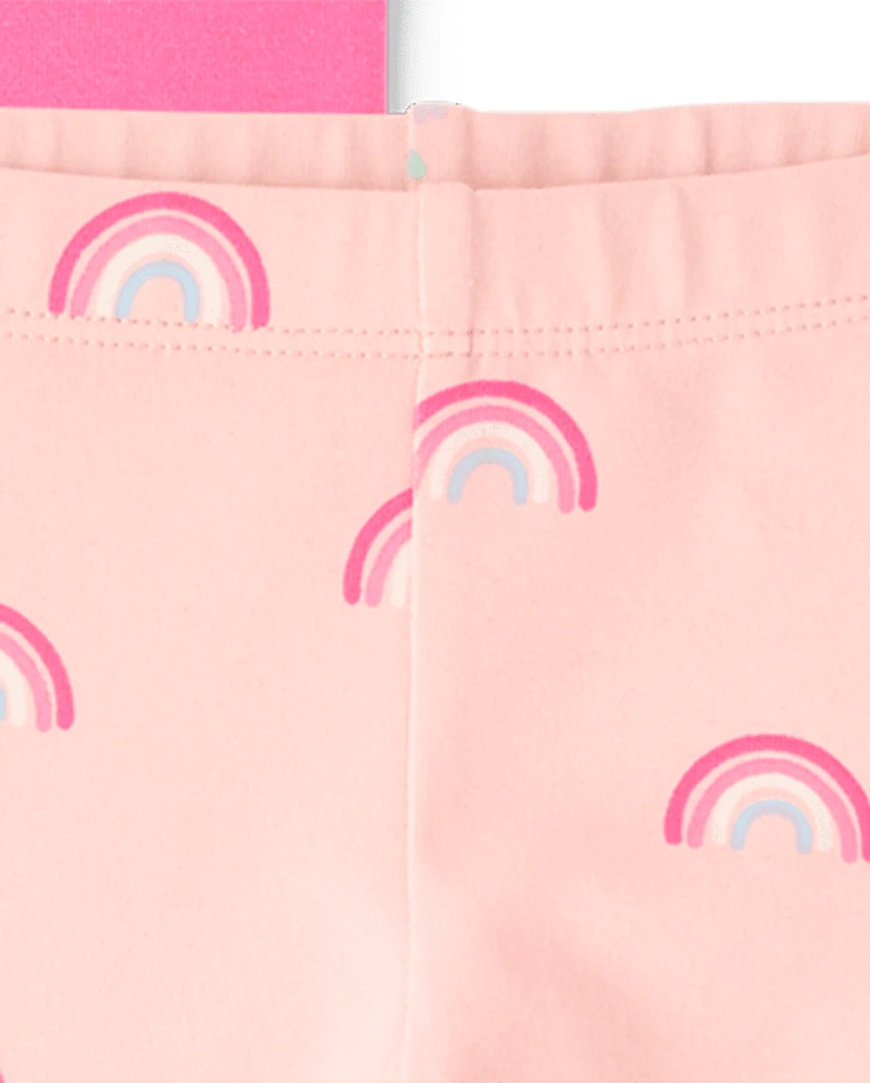 Toddler Girls Print Leggings 4-Pack