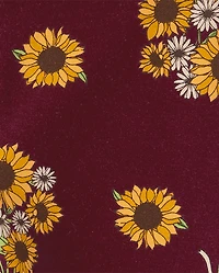 Baby And Toddler Girls Sunflower Leggings