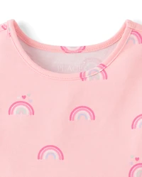 Baby And Toddler Girls Print Flutter Dress