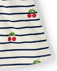 Baby And Toddler Girls Print Flutter Dress