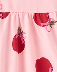 Baby And Toddler Girls Print Flutter Dress