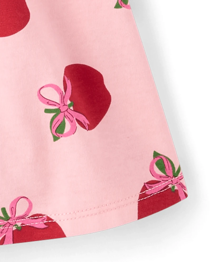Baby And Toddler Girls Print Flutter Dress