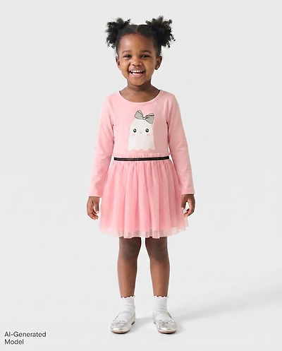 Baby And Toddler Girls Ghost Tutu Dress