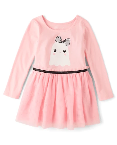 Baby And Toddler Girls Ghost Tutu Dress