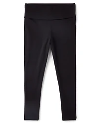 Girls Foldover Leggings