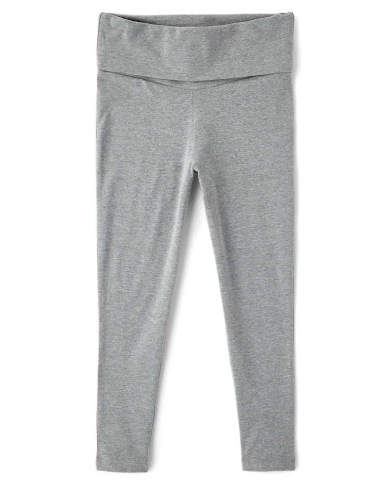 Girls Foldover Leggings