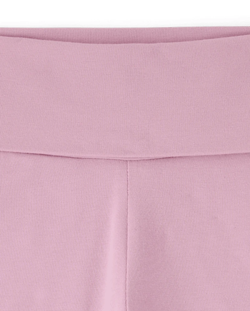 Girls Foldover Leggings