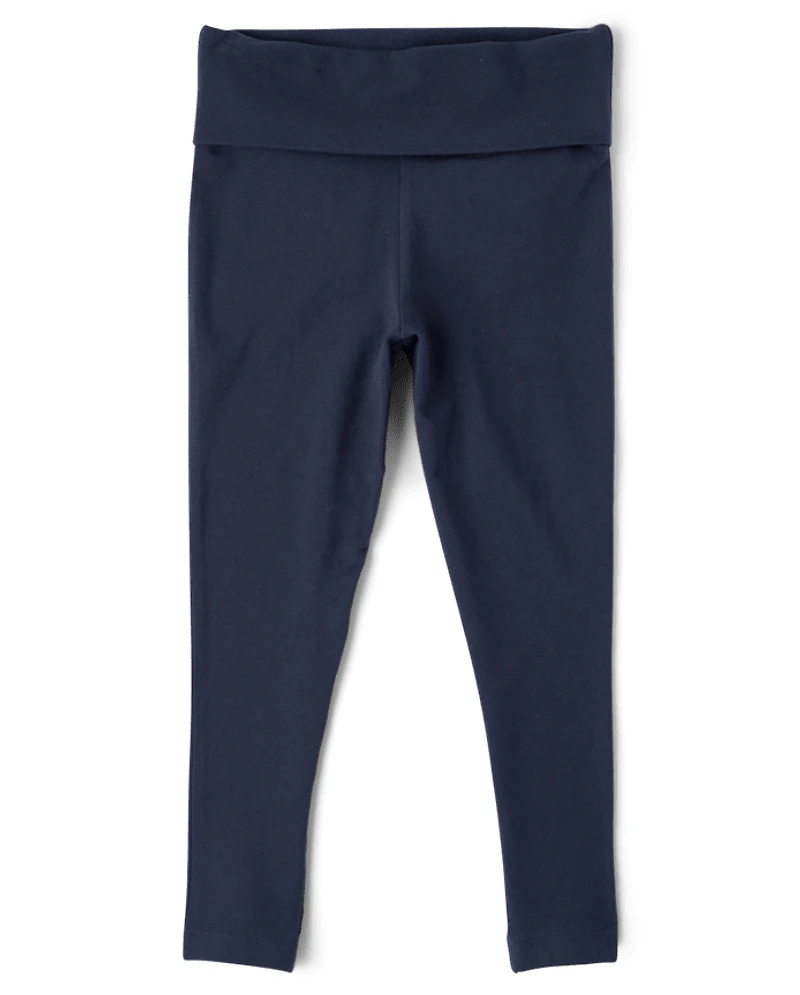 Girls Foldover Leggings