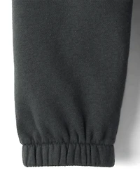 Toddler Girls Embellished Premium Fleece Jogger Pants