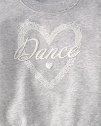 Toddler Girls Puff Print Dance Premium Fleece 2-Piece Outfit Set