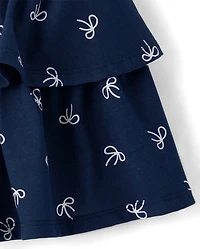 Toddler Girls Embellished Graphic 2-Piece Outfit Set