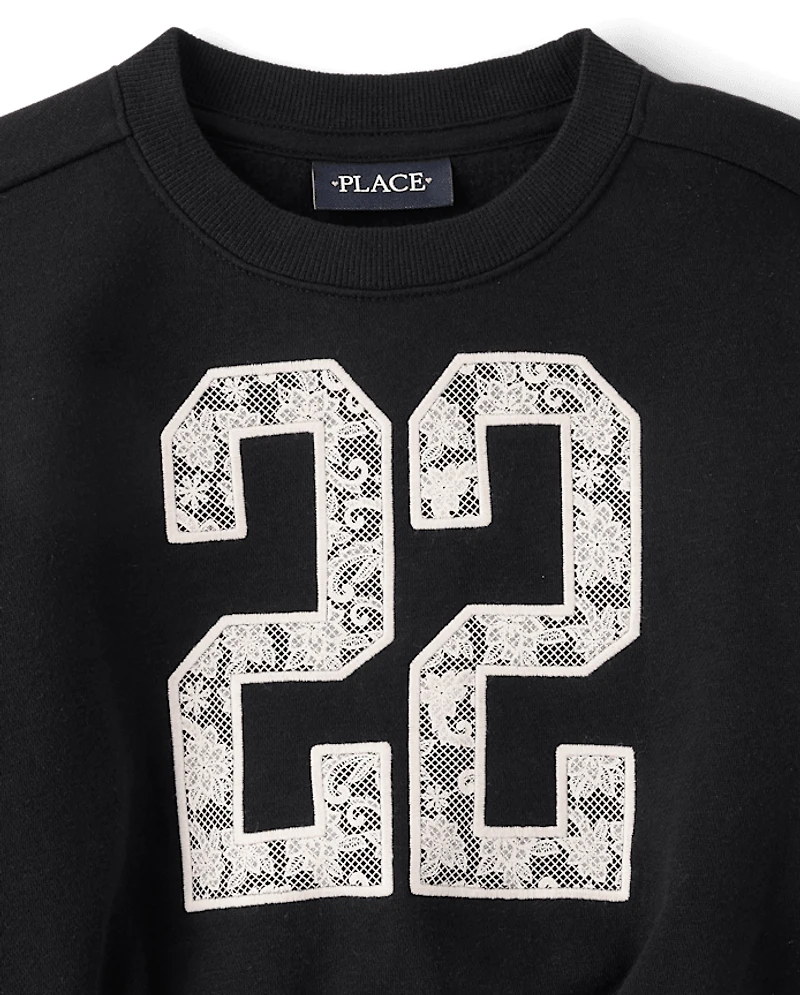 Girls Varsity Premium Fleece Sweatshirt