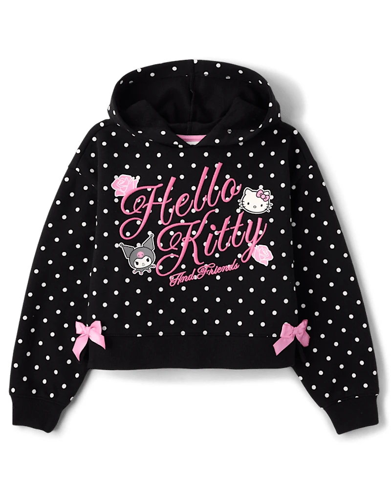 Girls Hello Kitty® And Friends Embellished Premium Fleece Hoodie