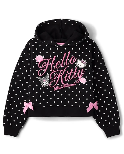 Girls Hello Kitty® And Friends Embellished Premium Fleece Hoodie