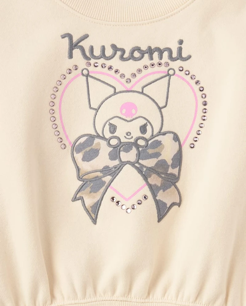 Girls Hello Kitty® And Friends Embellished Premium Fleece Sweatshirt