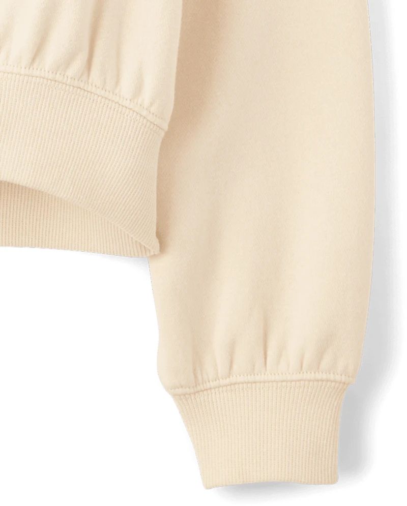 Girls Hello Kitty® And Friends Embellished Premium Fleece Sweatshirt