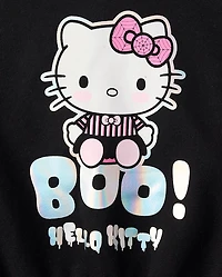 Girls Hello Kitty® Foil Halloween Premium Fleece Hoodie