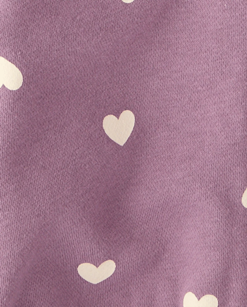 Toddler Girls Print Premium Fleece Zip Up Hoodie