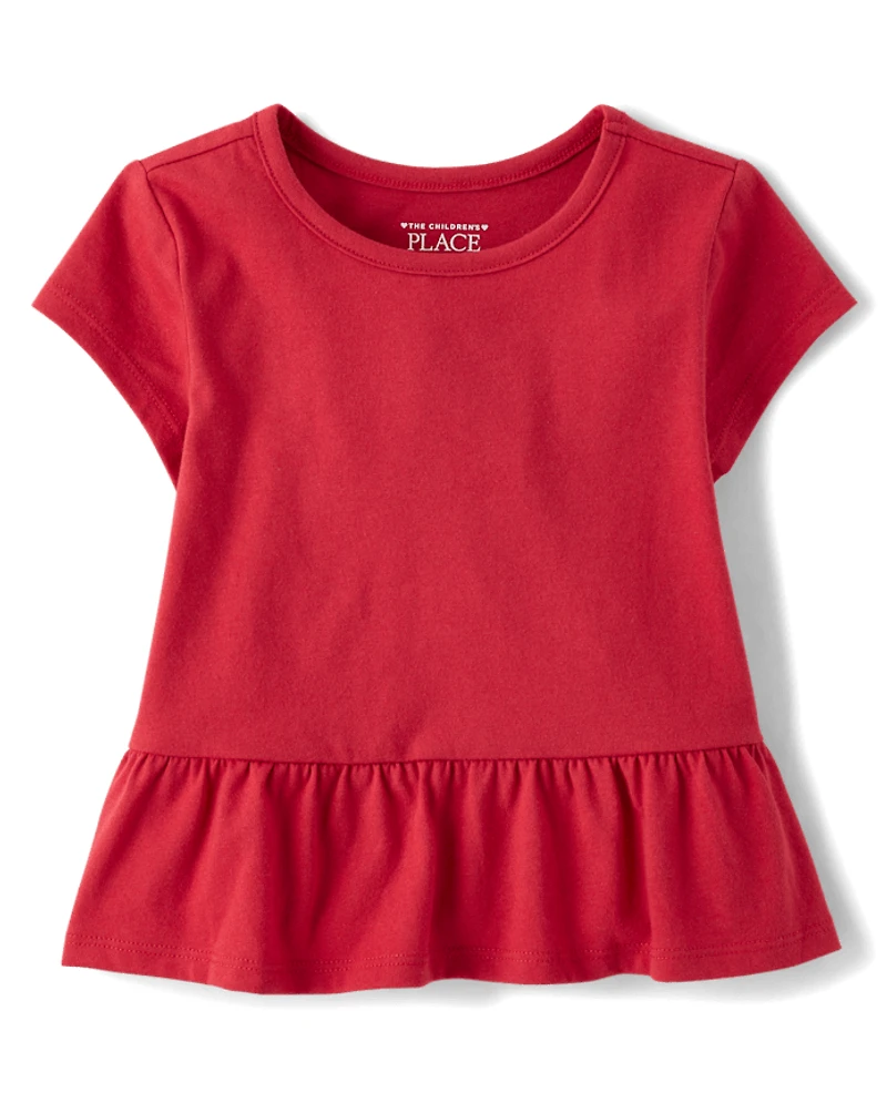 Toddler Girls Cherry Top 4-Pack