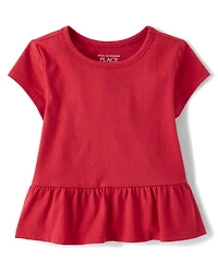 Toddler Girls Cherry Top 4-Pack