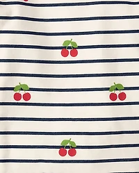 Toddler Girls Cherry Top 4-Pack