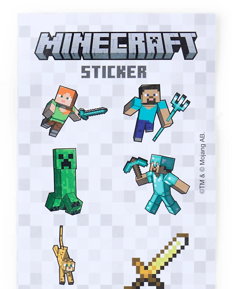 Boys Minecraft™ Shoelaces & Shoe Charm 5-Piece Set