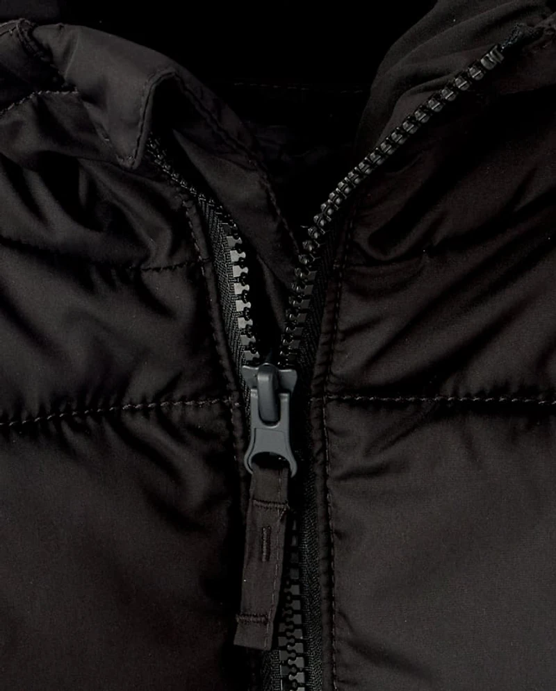 Boys Hooded Puffer Jacket